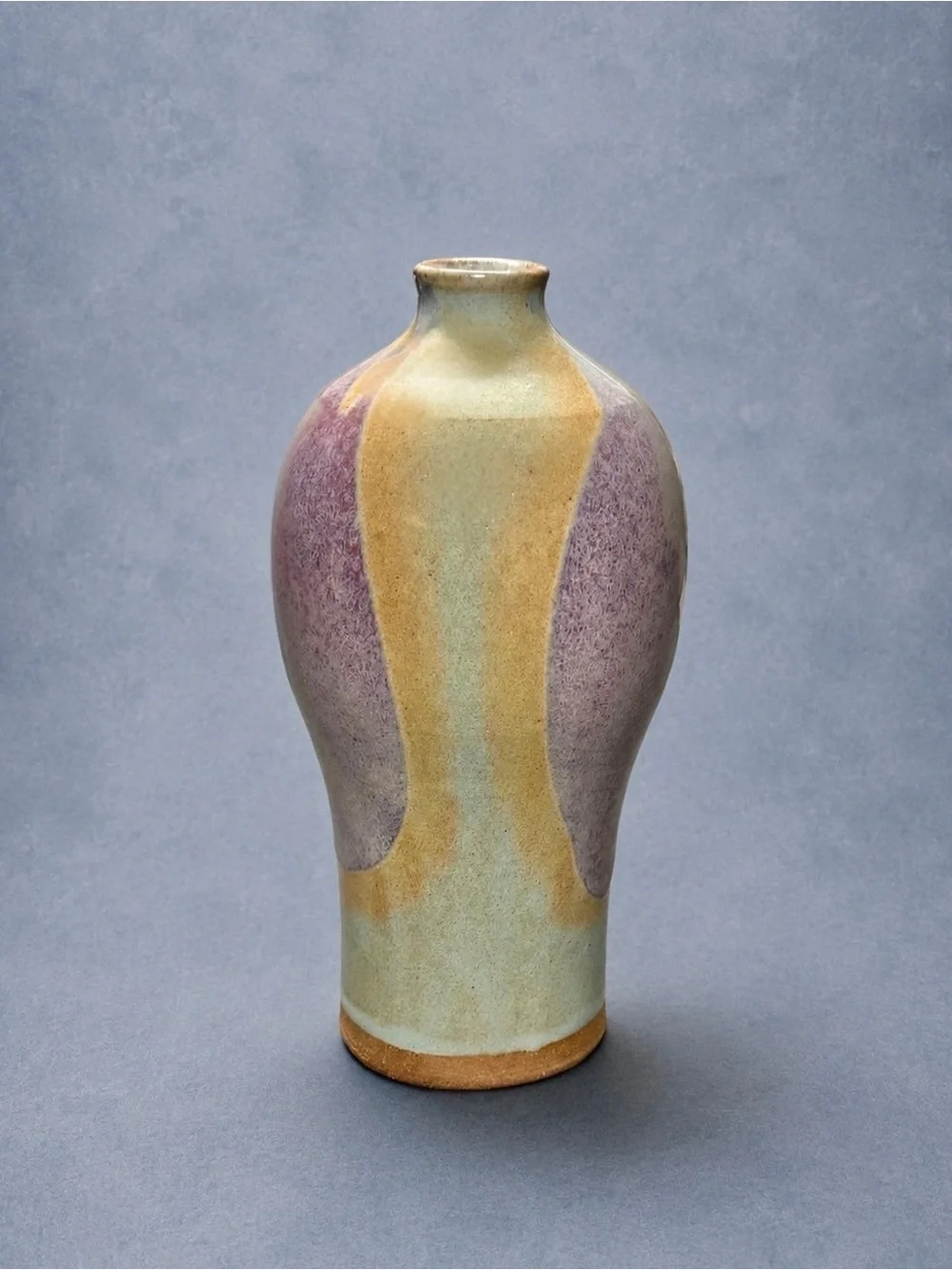 Ruth Stein for Diane Love NYC Studio Art Pottery Vase Signed Multicolor 7”